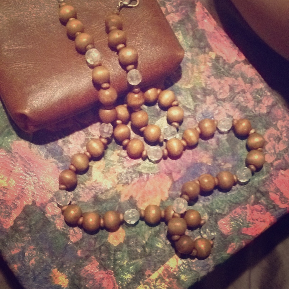 Wooden Beaded Necklace